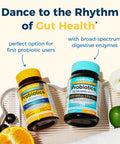 NewRhythm Probiotics 50 Billion CFU 20 Strains 120 Veggie Capsules