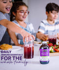 Flora SambuGuard Elderberry Immune Booster Echinacea No Added Sugar Gluten Free Liquid Daily Supplement Strengthen Immunity Detox Body Boost Energy 8.5oz. Powder