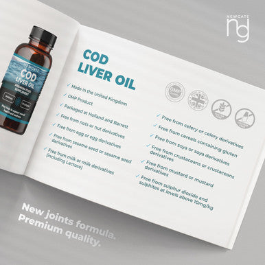 Newgate Labs Cod Liver Oil 90 Softgels 1000Mg