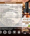 Alliwise 2 Pack Ashwagandha Supplement Liquid Drops 3000Mg With Vitamind3,Fenugreek Seeds,Magnesium For Men &Women. Ashwagandha Root Extract Supplement For Immune Support.