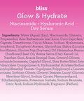 Bliss Glow Hydrate Day Serum Replenishing Hydrating Face Serum with Niacinamide Hyaluronic Acid Vitamin E Clean CrueltyFree Paraben Free Vegan 1 oz