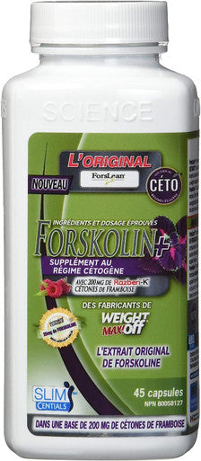 SlimCentials Slimcentials forskolin, 45 capsule, 60 Count