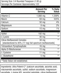Metagenics Ultra Potent-C Powder - Immune Support Supplements - Gentle On Stomach - with Bioflavonoids L-Glutathione & L-Lysine - Non-GMO - Gluten- - 8.39 oz
