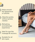 Firming Body Massage Oil With Collagen & Stem Cell ÃƒÂ¢Ã¢â€šÂ¬Ã¢â‚¬Å“ Helps Smooth The Appearance Of Cellulite & Improve Skin Texture ÃƒÂ¢Ã¢â€šÂ¬Ã¢â‚¬Å“ Refreshing Aromatherapy Body Oil For Legs & Full Body ÃƒÂ¢Ã¢â€šÂ¬Ã¢â‚¬Å“ 8 Fl Oz By M3 Naturals