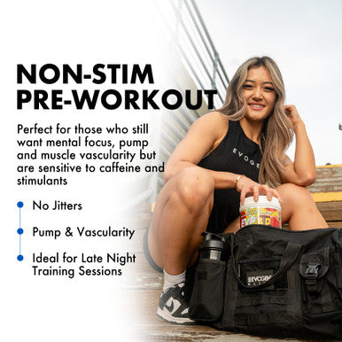 Evogen EVP 3D - Stim Free Pre Workout Powder for Men & Women | Sugar Free Non Stim Preworkout with Beta Alanine and Creatine for Energy & Pump | Strawberry Lemonade | 40 Servings