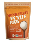 Monk Fruit In The Raw, Golden Monk Fruit Sweetener Bag, 1 LB | Keto Certified Monk Fruit Sweetener, Perfect Substitute for Raw Cane Sugar, Good for Baking, Zero Net Carbs, Zero Calories