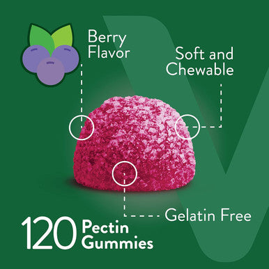 Zinc Gummies Adult & Teens - 50Mg - Immune Health Support & Antioxidant Support - Vitamin Zinc Supplement - Vegan, Gelatin Free, Gmo - Tasty Chewable Berry Flavored Gummy
