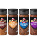 McCormick Grill Mates Spices, Everyday Grilling Variety Pack (Montreal Steak, Montreal Chicken, Roasted Garlic & Herb, Hamburger), 4 Count