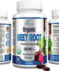 YUMMYVITE Organic Beet Root Powder 1350Mg With Black Pepper 60 Tablets