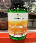 Swanson Niacinamide Carbohydrate Metabolism Joint Health Support 500 Milligrams 250 Capsules