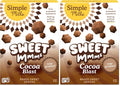 Simple Mills Cinnamon Burst Sweet Mmms Baked Sweet Snacks, Bite-Sized Gluten Free Cinnamon Snacks Sweetened with Coconut Sugar, Light and Airy Crispy Texture, 1 Pack, 4 oz