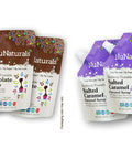 Nunaturals Bundle & Save. All Natural Chocolate Syrup 3 Pack 6.6 Ounce + Salted Caramel Syrup 3 Pack 6.6 Ounce together in one convenient Bundle