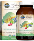 Garden of Life mykind Organic Plant Calcium - Vegan Whole Food Supplement with D3 and K2, Gluten Free, 90 Tablets - Packaging May Vary