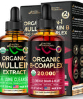 NUTRAHARMONY Organic Mullein & Vitamin B Complex Drops