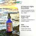 Eidon Multiple Minerals Supplement Minerals for Water Liquid Vitamins AllNatural Bioavailable Ionic Vegan Gluten No Additives or Preservatives 2 Ounce Bottle