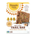 Simple Mills Nut and Seed Trail Bars, 15 Count, Dark Chocolate Sea Salt Snack Bars with Pumpkin Seeds, Almonds, Pecans, and Buckwheat, Good Source of Fiber and Excellent Source of Magnesium, 1.59 oz