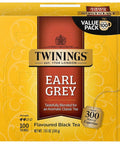 Twinings Lemon & Ginger, Caffeine-Free Herbal Tea Bags, 100 CT Box (1 Pack) | Spicy & Tangy, Ginger, Lemon Peel, Lemongrass, Blackberry Leaves, Soothe Digestion, 100 Foil Lined Individually Wrapped Bags