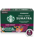 Starbucks K-Cup Coffee Pods, Dark Roast Hot or Iced Coffee, French Roast, 96 Keurig Pods