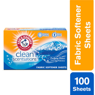 Arm & Hammer A&H Fresh 'N Soft Dryer Sheets 100Ct