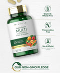 Carlyle Fruits And Veggies Supplement 120 Count Superfood Multivitamin With Probiotics Made With 20 Fruits And Vegetables Non-Gmo & Gluten Free
