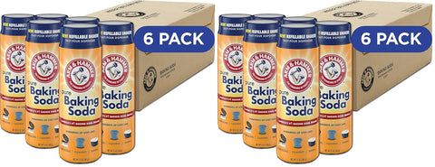 Arm & Hammer Pure Baking Soda Shaker - 12 Oz - (Pack of 6)