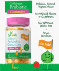 Children'S Probiotic | 60 Gummies | Natural Tropical Flavor | Vegan, Non-Gmo & Gluten Free Supplement | By Lil' Sprouts