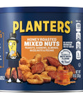 PLANTERS Lightly Salted Mixed Nuts, Plant Based Protein, 10.3 Oz (1 Ct) | Mixed Nuts: Almonds, Cashews, Peanuts, Pecans, Brazil Nuts. Snacks for Adults. Resealable Canister. Party Snack