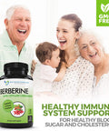 Berberine with Ceylon Cinnamon 1200mg Berberine 100mg Organic Ceylon Cinnamon 120 Veggie Capsules Healthy Immune System Cardiovascular Heart Gastrointestinal Wellness