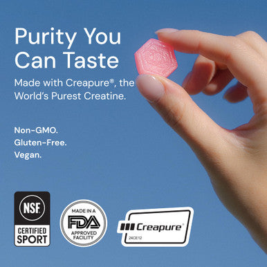 Create Creatine Monohydrate Gummies for Men & Women - Boost Focus Strength and Endurance Anti-Melting Formula Vegan Gluten-Free Non-GMO 1.5 Gram Creatine per Gummy (Watermelon 90 ct)