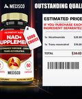 2In1 1200Mg Nad+ Supplement With Nicotinamide Riboside & Resveratrol - Cellular Production & Repair, Vitality, Healthy Aging - 60 Capsules For 30 Days