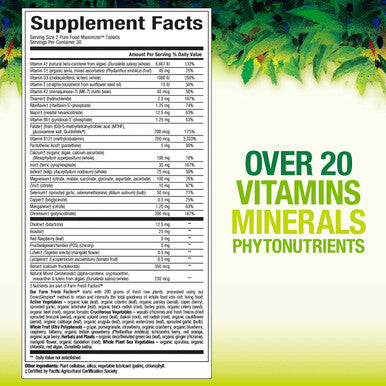 Whole Earth Sea from Natural Factors Womens Prenatal Multivitamin and Mineral Whole Food Supplement Vegan 60 Tablets 60 Tablets