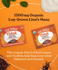 Four Sigmatic Lion'S Mane Elixir Mushroom Coffee Tive By | Organic Lion'S Mane Mushroom Powder Rhodiola & Rose Hips | Immune & Memory Support | Paleo | Pack Of 20