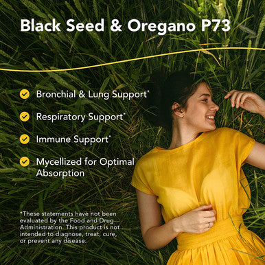 North American Herb Spice RespImmune 2 oz Respiratory Immune Support Black Seed Oregano P73 Oil Raw Honey Mycellized for Optimal Absorption NonGMO 39 Servings