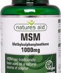 Natures aid MSM (Methylsulphonylmethane) 1000mg