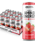 Optimum Nutrition Amino Energy + Electrolytes Rtd Strawberry 450 G