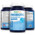 NusaPure Probiotics 110 Billion CFU Per Veggie Caps 13 Strains - 30 Capsules (Non-GMO & )