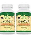 Terry ly CuraMed 375 mg (2 Pack) - 120 Softgels - Superior Absorption BCM-95 Curcumin Supplement, Promotes Healthy Inflammation Response - Non-GMO, Gluten-Free, Halal - 120 Servings