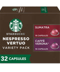 Starbucks by Nespresso Vertuo, Sunsera Blend, 32-count Coffee Pods, Brews 7.8 oz.