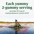 MegaFood B12 Energy Gummies - Vitamin B12 - Supports Energy Metabolism - B12 Gummies For Adults - Methylcobalamin B12- Vegan Supplement Certified Organic Non Gmo- Cranberry- 70 Gummies 35 Servings