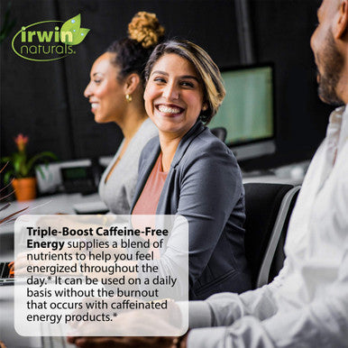 Irwin Naturals Triple Boost Caffeine 75 Liquid Softgels 2 Pack