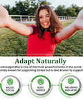 Built Nature Ashwagandha With Black Pepper For Max Absorption - Pure Organic Ashwagandha Powder Supplement, Non-Gmo, Gluten-Free & Gelatin Free - Stress, Mood, Focus, Immune & Thyroid Support - 60 Vegan Capsules