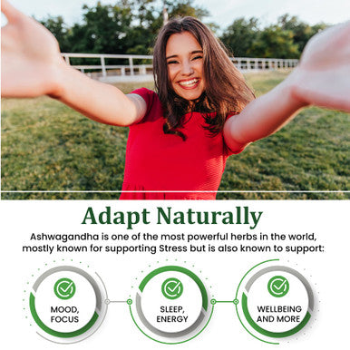 Built Nature Ashwagandha With Black Pepper For Max Absorption - Pure Organic Ashwagandha Powder Supplement, Non-Gmo, Gluten-Free & Gelatin Free - Stress, Mood, Focus, Immune & Thyroid Support - 60 Vegan Capsules