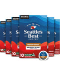 SeattleÃƒÂ¢Ã¢â€šÂ¬Ã¢â€žÂ¢s Best Coffee, Flavored K-Cup Coffee Pods, Toasted Hazelnut, 100% Arabica, 6 Boxes (60 Pods Total)