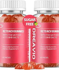 DREAVIO 1000mg Apple Cider Vinegar Gummies with Mother, 120 Count | Sugar Free Keto ACV Gummies, Vegan Apple Cider Vinegar for Adults, Women & Men, 2-Month Supply