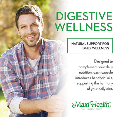 Maxi Health Maxi Fiber for Adults - Kosher Daily Fiber Supplement - 1500 mg Fiber Capsules for Men and Women with Psyllium Husk - Dietary Fiber Pills (180 Count)