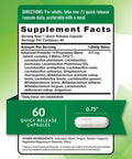 Nature's Truth Probiotic 3 Billion Cultures, 60 Count