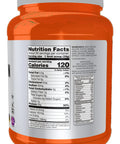 NOW Sports Nutrition Whey Protein Isolate 25 G With BCAAs Creamy Vanilla Powder 1.8 Pound