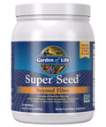 Garden of Life Super Seed - Vegetarian Whole Food Fiber Supplement With Protein And Omega 3 1 Lb 5Oz (600G) Powder