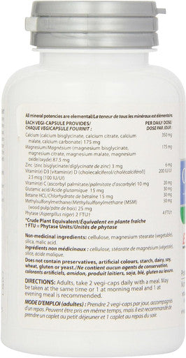 Nu-Life Opti-Cal/Mag 2:1 Vegi-Capsules, 90 Count Bottle