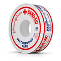 Band-Aid First Aid Tapes, Waterproof Tape, 1/2 Inch X 10 Yds (Pack Of 6)